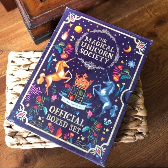 The Magical Unicorn Society (official boxed set), hardcover book set - Picture 1 of 3